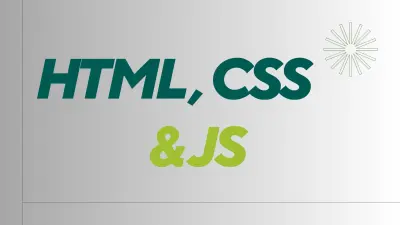 تصميم وتطوير صفحات ويب تفاعلية باستخدام HTML, CSS, وJavaScript