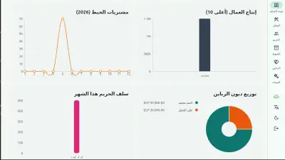 نظام إدارة مصانع و ERP متكامل بـ Flutter | Offline First + Firebase