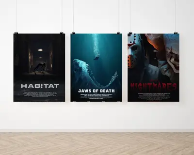 تصميمات بوسترات أفلام