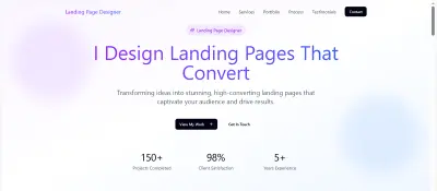 تصميم بورتفوليو