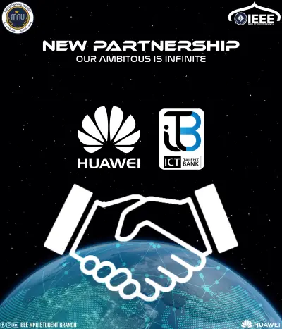 Partnership Announcement Poster