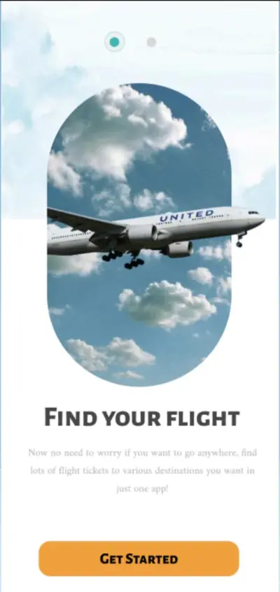 تصميم واجهة تطبيق