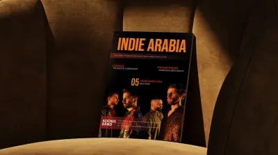 تصميم مجلة Indie Arabia