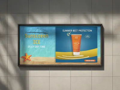 تصميم بوستر لمنتج