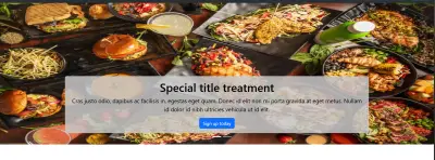 Restaurant Website Template