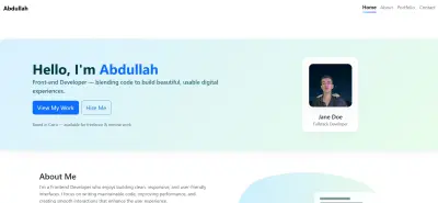 موقع جاهز لعرض خدماتك