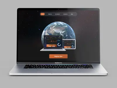 Landing Page (UI/UX)