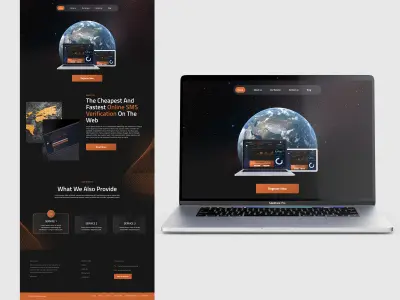 Landing Page (UI/UX)