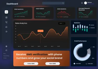 Dashboard UI/UX
