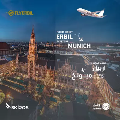 تصاميم سوشيال ميديا لشركة سفر وسياحة Skiros Tavel