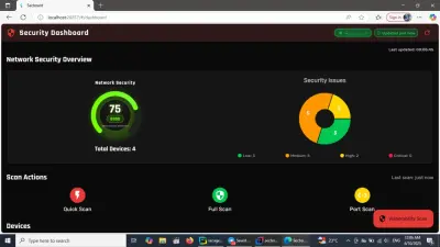 Network Monitoring Analysis & Threat Detection Console