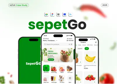 تصميم تطبيق توصيل المقاضي