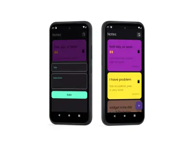 تطبيق ملاحظات باستخدام Flutter