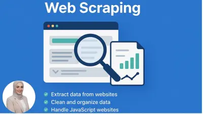 استخراج البيانات من صفحات الويب Data Extract, Web Scraping