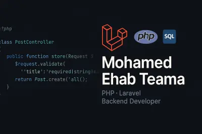 إنشاء موقع شخصي لشركة مع لوحة تحكم Dashboard