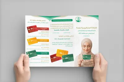 مطوية لجمعية خيرية