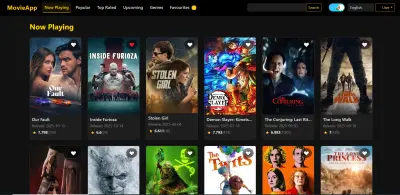 Movie App – تطبيق ويب لعرض تفاصيل الأفلام