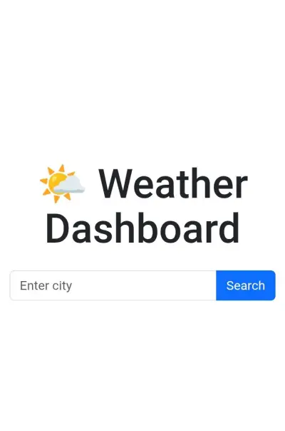 React Weather App