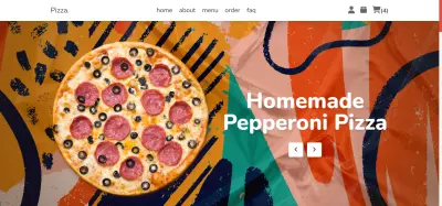 web site restaurant Pizza