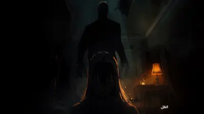 الظل | فيديو رعب أنمي بالذكاء الاصطناعي