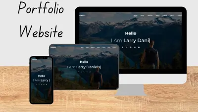 Personal Portfolio Website – موقع بورتفوليو شخصي احترافي باستخدام HTML, Bootstrap