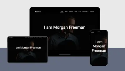 برمجه صفحه هبوط (Landing page) متجاوبه مع جميع الشاشات