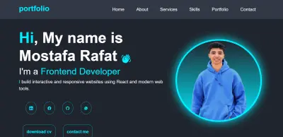 Portfolio Website for a Web Developer