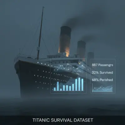 تحليل بيانات ركاب Titanic باستخدام Python واستخراج Insights مهمة
