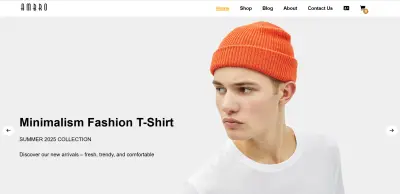 Interactive Fashion E-Commerce Website | HTML, CSS & JavaScript
