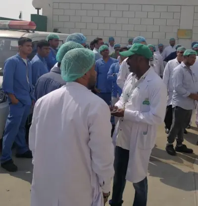 خدمات السلامة والصحة المهنية