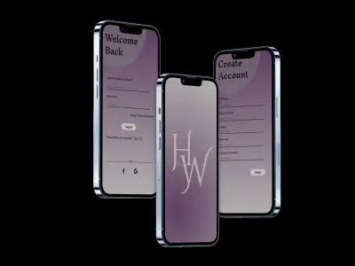 تصميم واجهة تطبيق لحجز السيارات