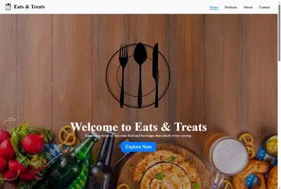 Eats & Treats (Online Shop for Food & Beverage)