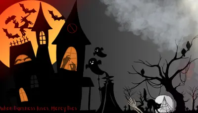 بوستر رعب سينمائي