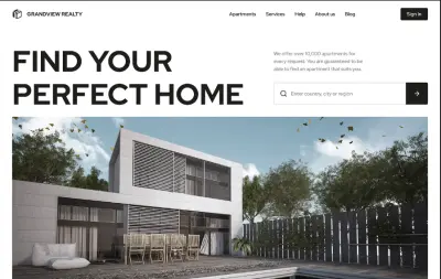 منصة ذكية لتأجير الشقق والعقارات Smart Real Estate