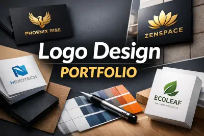 تصميم شعارات 3D احترافية مبتكرة