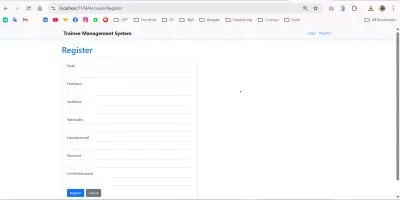 تطوير نظام متكامل لإدارة المتدربين والمسارات والدورات التدريبية