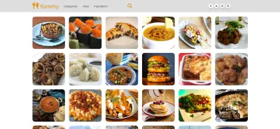 موقع وصفات تفاعلي بـ React (Yummy App)