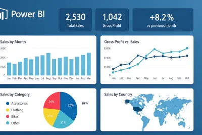 تحليل بيانات باستخدام Excel و Power PI