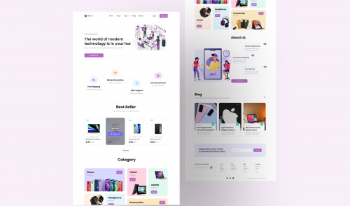 Business Landing Page
