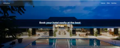 تصميم صفحة هبوط تفاعلية باستخدام Html, css,Javascript