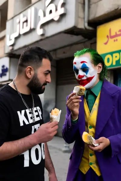 اشهارلجوكر يااكل