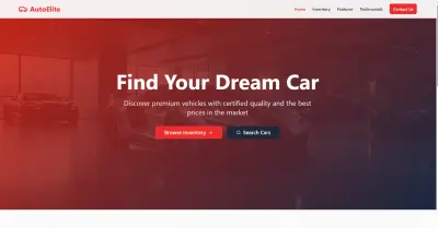AutoElite – موقع بيع وشراء سيارات مبني بـ ASP.NET MVC