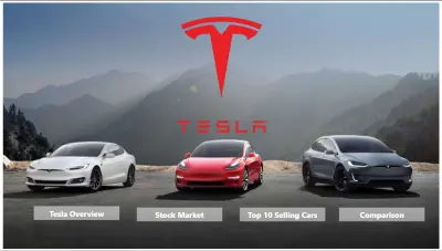 داشبورد عن Tesla Stock Market