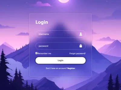 تصميم صفحة هبوط احترافية باستخدام HTML وCSS وJavaScript