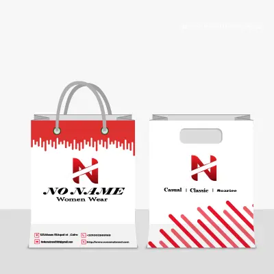paper bag brand NOName for women clothes