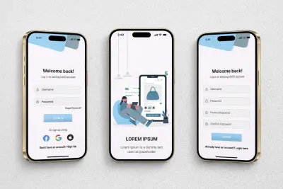 User Authentication Module | نظام تسجيل دخول متكامل بتصميم عصري (Flutter)