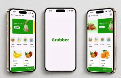 تطبيق تسوق إلكتروني ذكي للمواد الغذائية (Grocery E-commerce App)