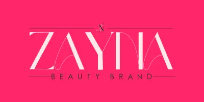 هوية بصرية أنثوية راقية لعلامة التجميل - ZAYNA