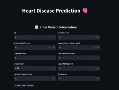 تنبؤ بأمراض القلب – Full Machine Learning Pipeline