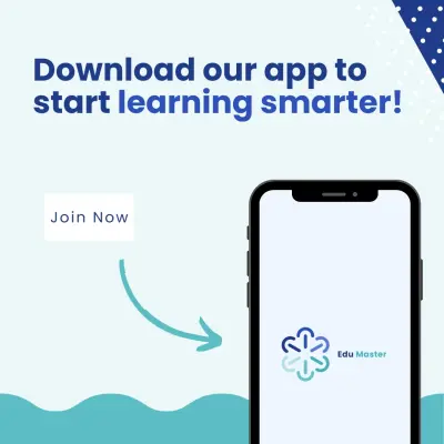 تصميم تطبيق EduMaster – منصة تعليمية متكاملة، لإدارة التعليم عن بُعد